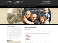 foxandmuriellolaw.com law firm, law office, legal advice