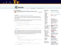 frag (frăg) [..] 2. To completely ruin something. A blog about web development