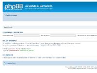 La Bande à Bernard H. • Page d’index La Bande à Bernard H. • Page d’index