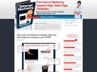 Free Internet Marketing Sales Pages, Squeeze Pages, Templates, Squeeze Page Template, Sales Pages Templates, Graphics Pack