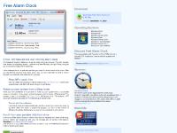 Free Alarm Clock for Windows
