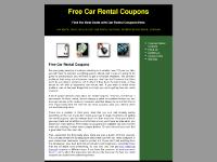 Free Car Rental Coupons Free Car Rental Coupons