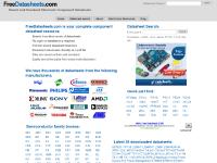 Electronic Component Datasheet Search – Free Datasheets Search Site Electronic Component Datasheet Search – Free Datasheets Search Site