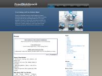 freediskspace.com free disk space, free hosting, cheap hosting
