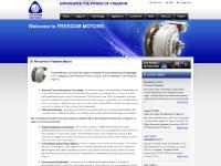 Welcome to FREEDOM MOTORS Welcome to FREEDOM MOTORS