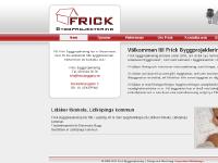 Frick Byggprojektering - Välkommen till Frick!