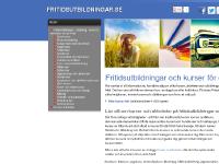 Fritidsutbildningar - utbildning, kurser & aktiviteter för din fritid Fritidsutbildningar - utbildning, kurser & aktiviteter för din fritid
