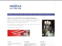 statistik för frostab - Frostab AB