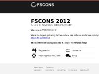 fscons.org FSCONS, Nordic Free Software Award fscons.org FSCONS, Nordic Free Software Award