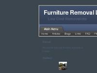 Furniture Removal London - Low Cost Removalists