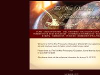 Far West Philosophy of Education Society Far West Philosophy of Education Society