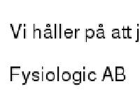 Fysiologic AB - Friskvård för alla Fysiologic AB - Friskvård för alla