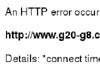 G20 - G8 G20 - G8