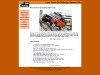 Land Rover G4 Challenge Owners Club Land Rover G4 Challenge Owners Club