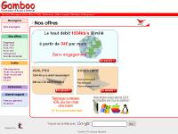 Bienvenue sur Gamboo Bienvenue sur Gamboo
