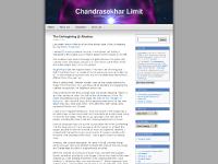 gamma2.wordpress.com Chandrasekhar Limit, About me, Wish List gamma2.wordpress.com Chandrasekhar Limit, About me, Wish List