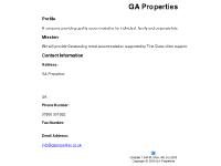 GA Properties
