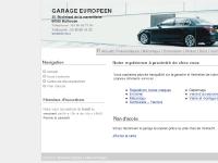 GARAGE EUROPEEN GARAGE EUROPEEN
