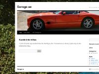 garage.se Garage.se, Gå till innehåll, Fler bilder.. garage.se Garage.se, Gå till innehåll, Fler bilder..