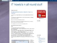 IT howto's n all round stuff IT howto's n all round stuff