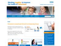 Gateshead CCG - Gateshead Clinical Commissioning Group - A group of GP practices