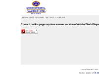 Welcome to Grand Continental Flamingo Hotel, Abu Dhabi, UAE