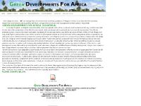 COMMUNITY DEVELOPMENT, VILLAGE SUSTAINABILITY, GD-AFRICA; green developments for africa. YOUTH AND WOMEN EMPOWERMENT. COMMUNITY DEVELOPMENT, VILLAGE SUSTAINABILITY, GD-AFRICA; green developments for africa. YOUTH AND WOMEN EMPOWERMENT.