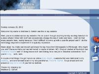 Matthew D. Gefroh - Home