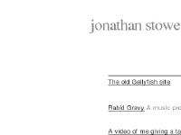 Jonathan Stowe | Gellyfish Software