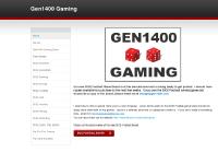 gen1400.com Gen1400 Gaming Store, DICE Baseball, DICE Basketball