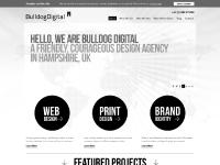 Design led, web & print design agency - Bulldog Digital, Hampshire, Surrey, Berkshire & London & the South East of England