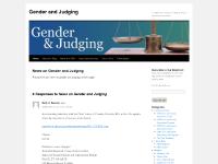 genderandjudging.com Log&nbsp;Out, Log&nbsp;Out, Follow