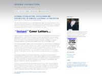 General cover letter | How to write a cover letter with some ingredients General cover letter | How to write a cover letter with some ingredients
