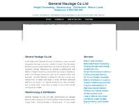generalhaulageltd.com Freight Forwarding, Warehousing, Distribution