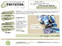 Generation Scrap, LLC Custom Scrapbooking Service: Preserving Your Memories for Generations to Come! Generation Scrap, LLC Custom Scrapbooking Service: Preserving Your Memories for Generations to Come!