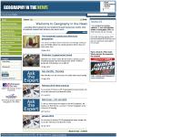 geographyinthenews.org geography, news, geographical