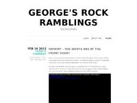 George's Rock Ramblings George's Rock Ramblings