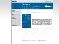 gesnerus.ch - gesnerus gesnerus.ch - gesnerus