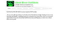 Ghost River Canoe and Kayak - Home Ghost River Canoe and Kayak - Home