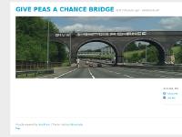 givepeasachancebridge.co.uk Give Peas A Chance Bridge, Like Me, Elmastudio