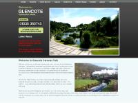 glencote.co.uk Glencote Caravan Park, Website Designers, Mushroom Digital