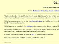 Greater London Industrial Archaeology Society Greater London Industrial Archaeology Society