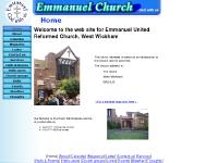Emmanuel URC, West Wickham Emmanuel URC, West Wickham