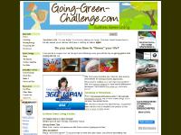 Going Green Challenge Going Green Challenge