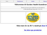 goldenhealth.se Produktöversikt, Fakta om oss, Kontakta oss goldenhealth.se Produktöversikt, Fakta om oss, Kontakta oss