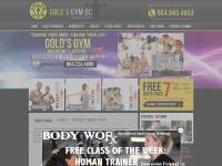 Gold’s Gym BC — The Authority of Fitness