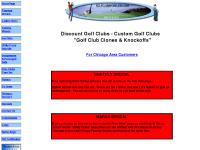 golfclubsforeless.com discount golf clubs, custom golf clubs, golf club clones