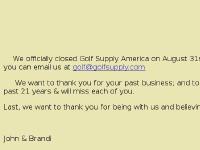 Golf Supply America Golf Supply America