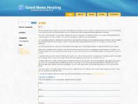Home - Good News Hosting