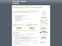 Google Apps Setup Google Apps Setup
